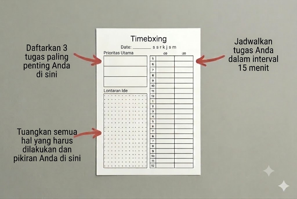 Timebox TodoMaster — jadwal harianmu